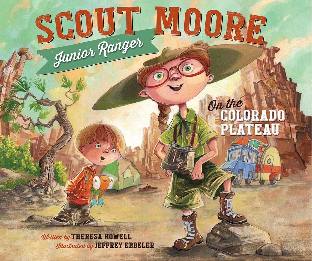 Book - Scout Moore, Junior Ranger on the Colorado PlateauX20